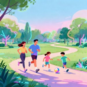 Criando Hábitos Saudáveis em Família